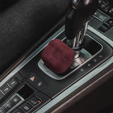 Alcantara AirPods Case in Burgundy