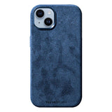 Alcantara iPhone Case in Sea Blue