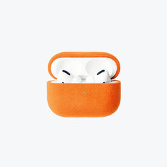 Alcantara AirPods Case in Orange