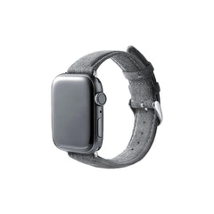 Alcantara Apple Watch Band in Dark Gray