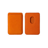 Alcantara MagSafe Cardholder in Orange