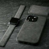Alcantara iPhone Case in Dark Gray