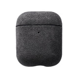 Alcantara AirPods Case in Dark Gray