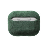 Alcantara AirPods Case in Midnight Green