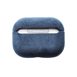 Alcantara AirPods Case in Sea Blue