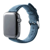 Alcantara Apple Watch Band in Sea Blue