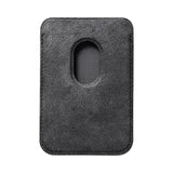 Alcantara MagSafe Cardholder in Dark Gray