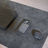 Alcantara Desk Mat in Dark Gray
