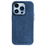 Alcantara iPhone Case in Sea Blue